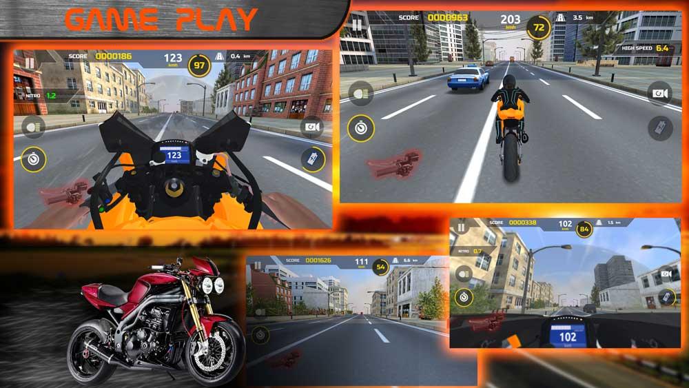 Highway Rider Motor Bike Racer截图1