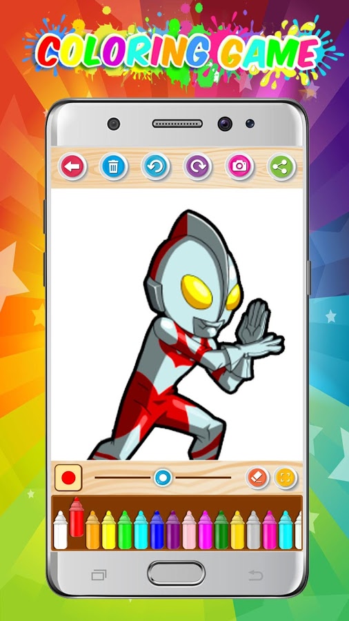 Coloring Game For Ultraman 2018截图5