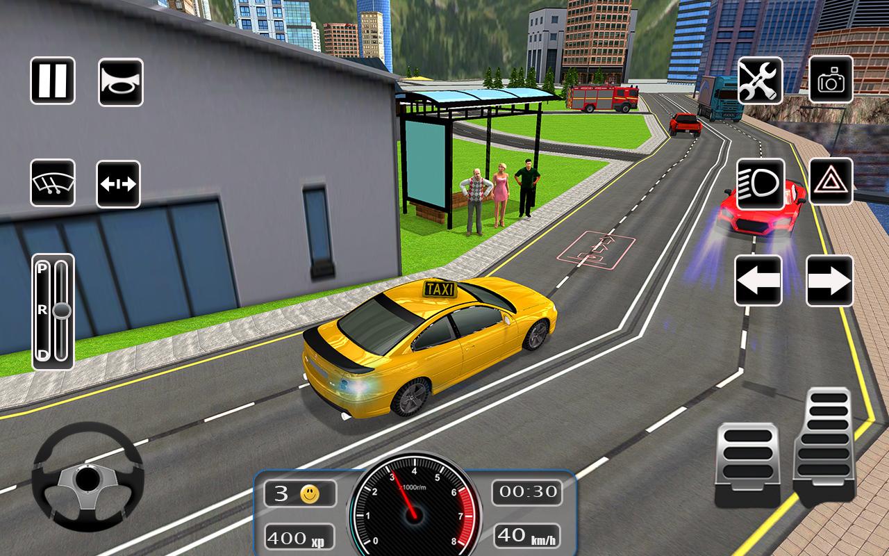 City Taxi Game –Taxi Driver 2018截图5