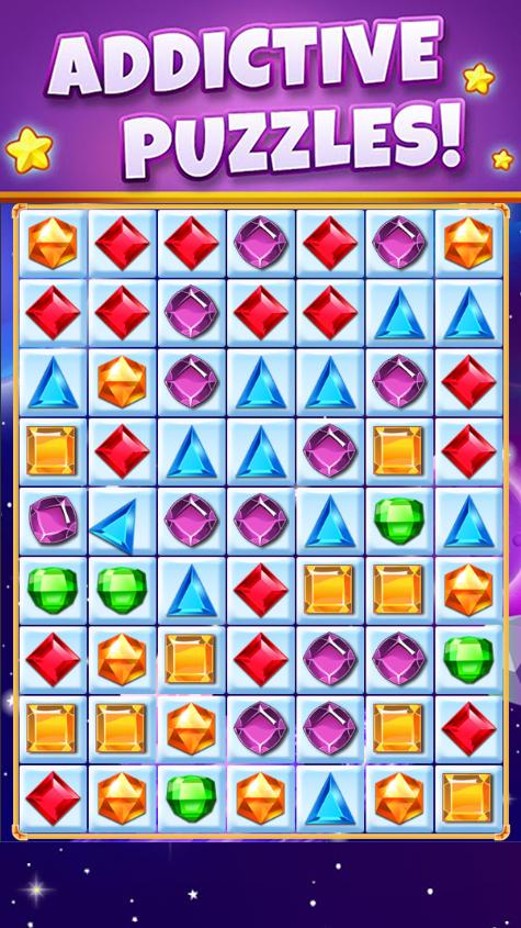 Jewels Deluxe Classic - Match 3 Puzzle截图4