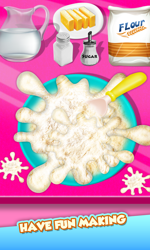 Rainbow Cookies Maker - Unicorn Food Cooking截图3