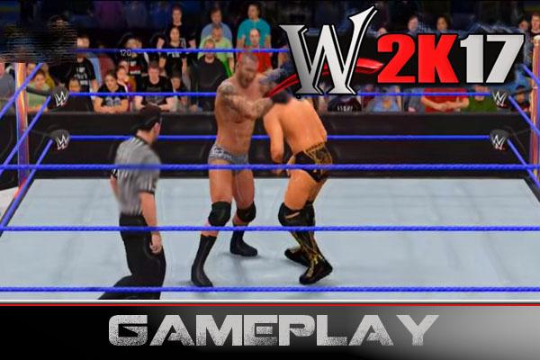 Walkthrough WWE 2K17 Smackdown PSP截图5