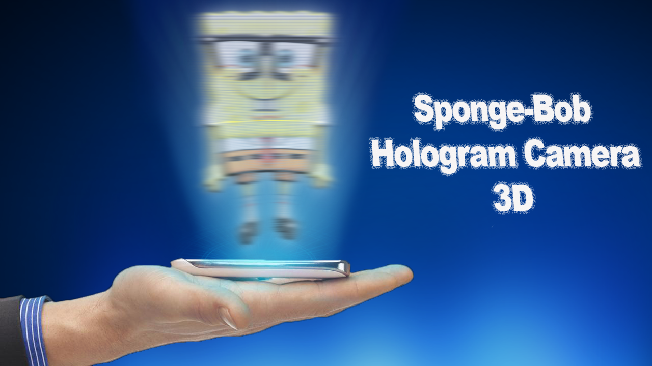 Sponge-bob Hologram Camera 3D截图3