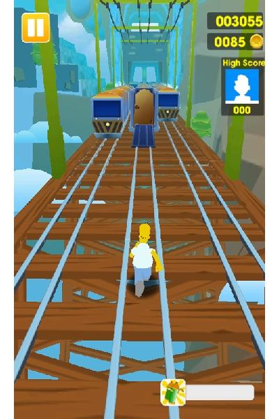 Simpsons™ Dash 3D - Subway Run Surfer截图1