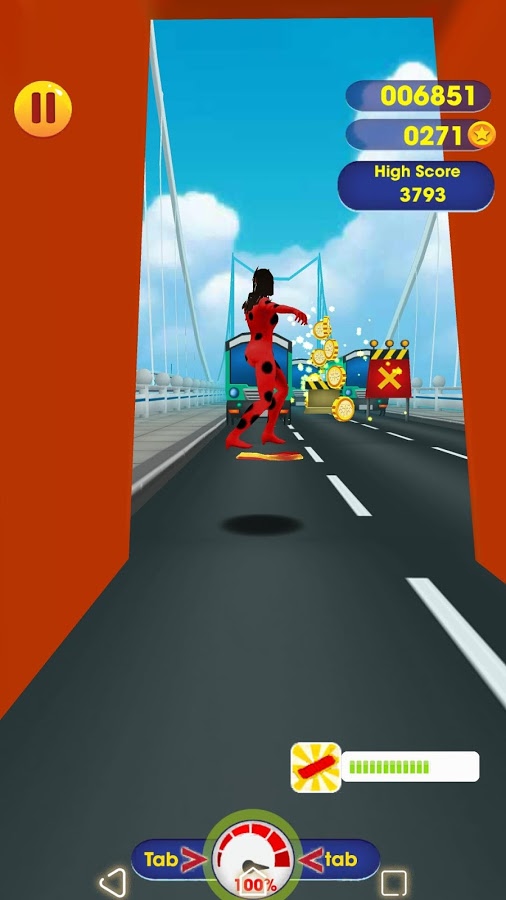 Ladybug Adventure Subway Runner截图2