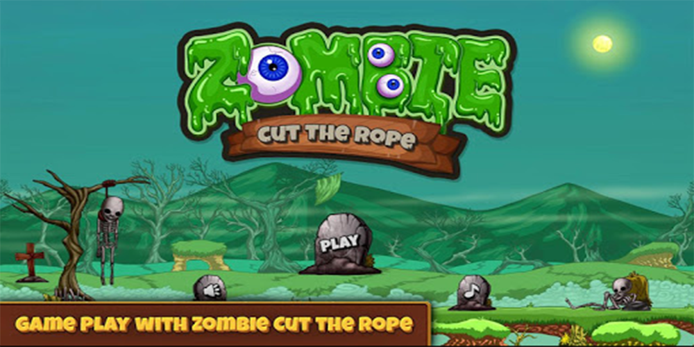 Cut Rope Zombies - Shoot The Rope截图3