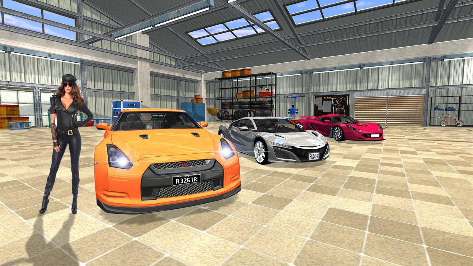 Drift Simulator: GT-R截图2