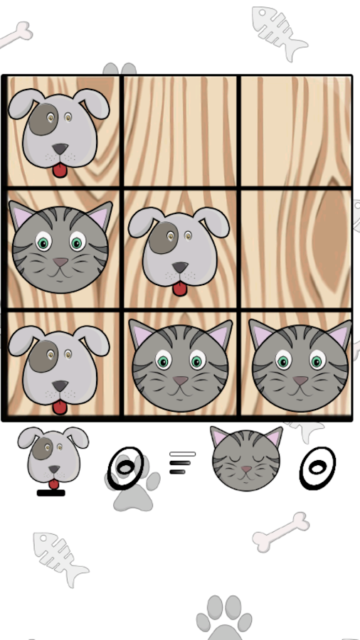 Tic Tac Toe Cats and Dogs截图5