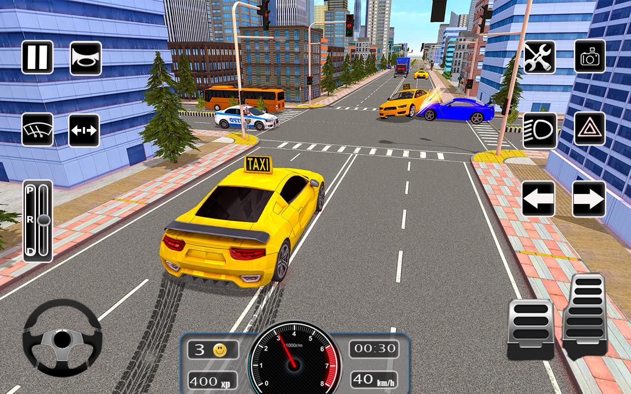 City Taxi Game –Taxi Driver 2018截图1