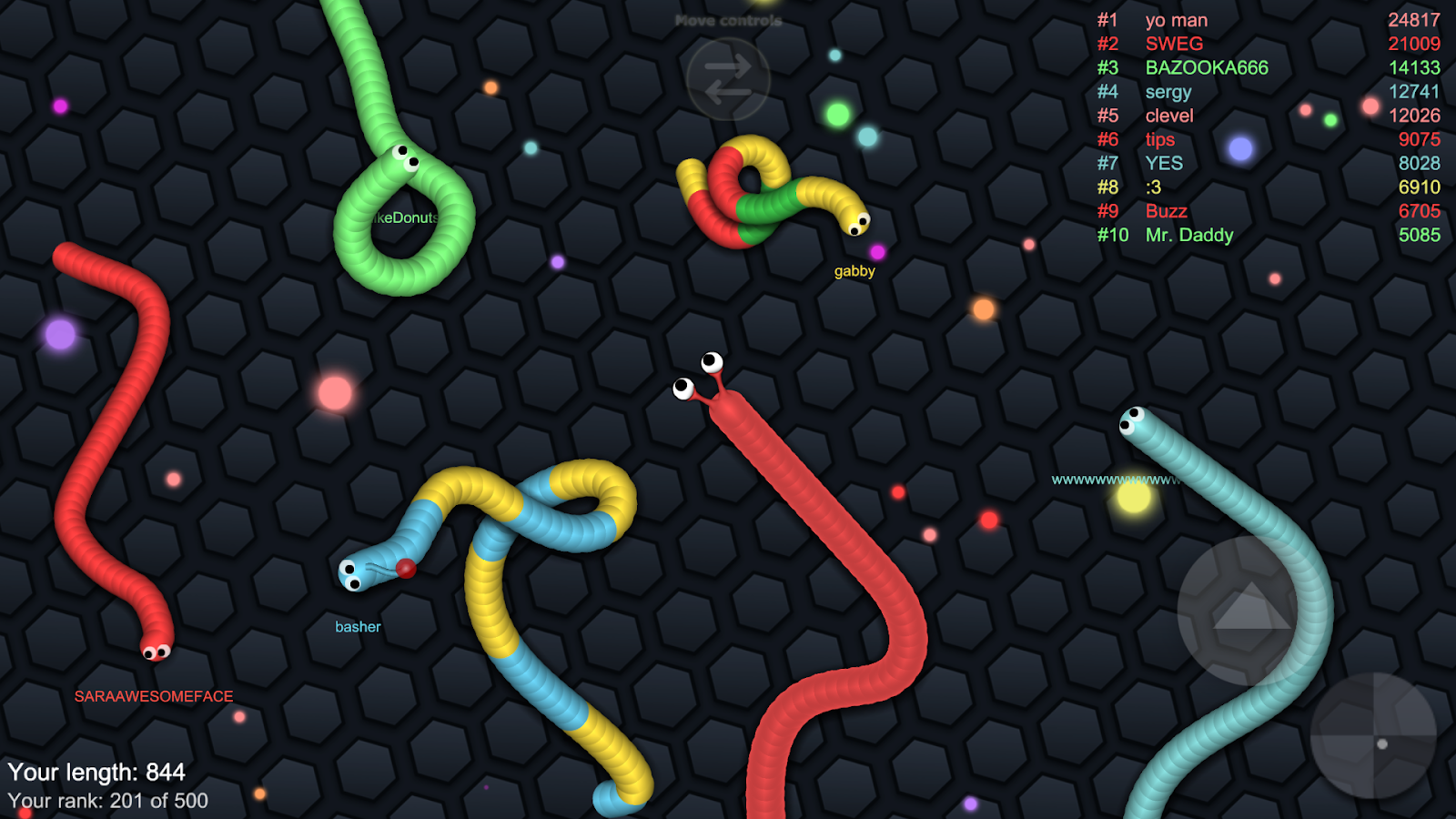 Space.IO Rolling Snake截图3