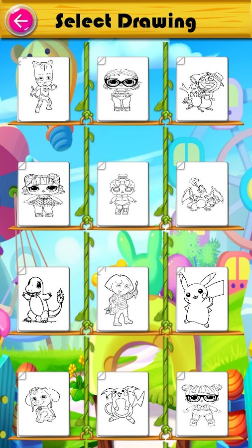 Learn to color cartoons截图5