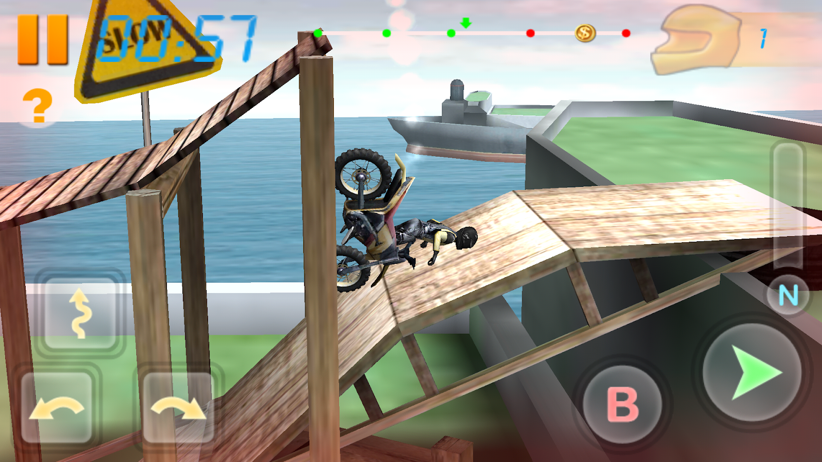 Xtreme Moto Racing 3D截图1