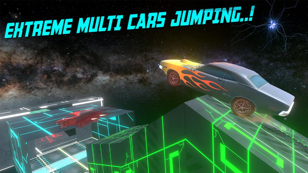 Nebula Space Car Speedway - Galaxy Star Rider截图1