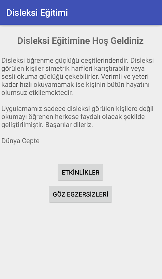 Disleksi Eğitimi截图4