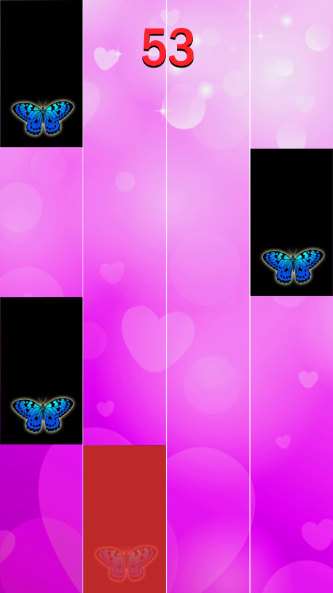 Purple Piano Tiles 2018 - Butterfly截图3