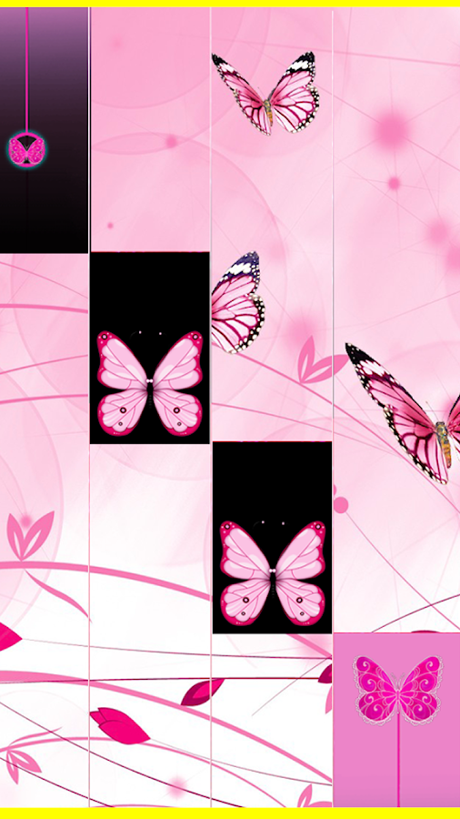 Piano Tiles : Pink Butterfly Piano Tiles截图3