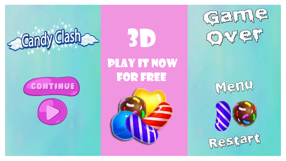 Candy Dash Saga 3D截图2