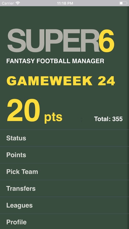 S6 Fantasy Football截图2