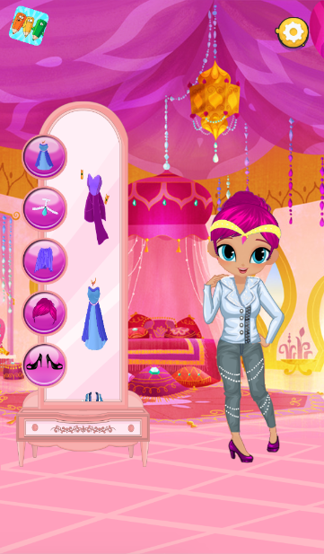 Princess Shine and Sister Shimer Dress up Party截图1