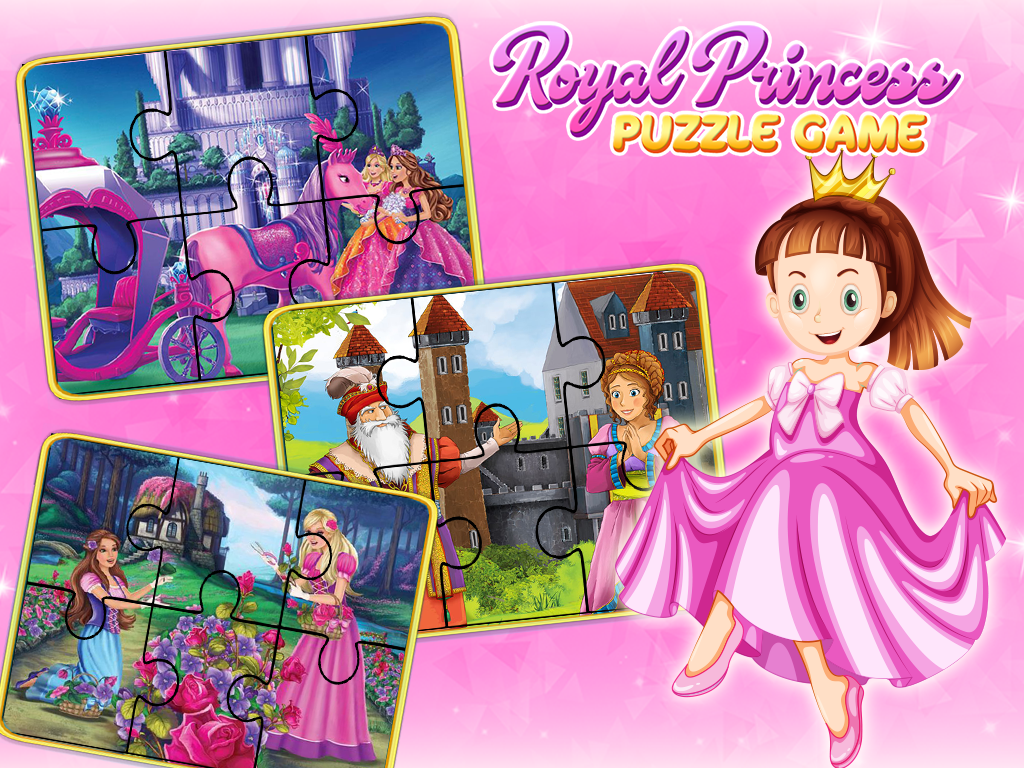 Royal Princess Jigsaw Puzzle: Princess Girls Game截图5