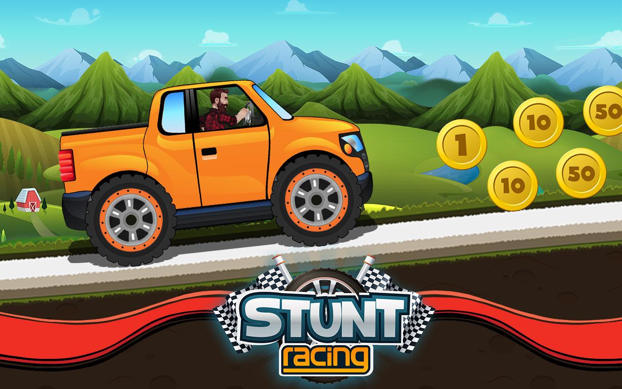 Hill Climb Stunt Racing Adventure截图2