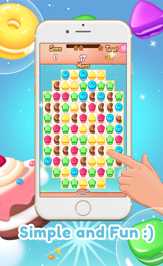 Candy Blast: Cookie Match 3截图2