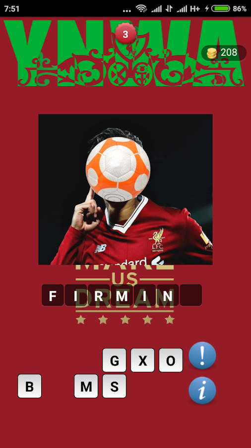 Guess The Football - Liverpool Player截图3