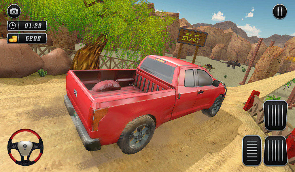 Mountain Climb Racing 3D截图4