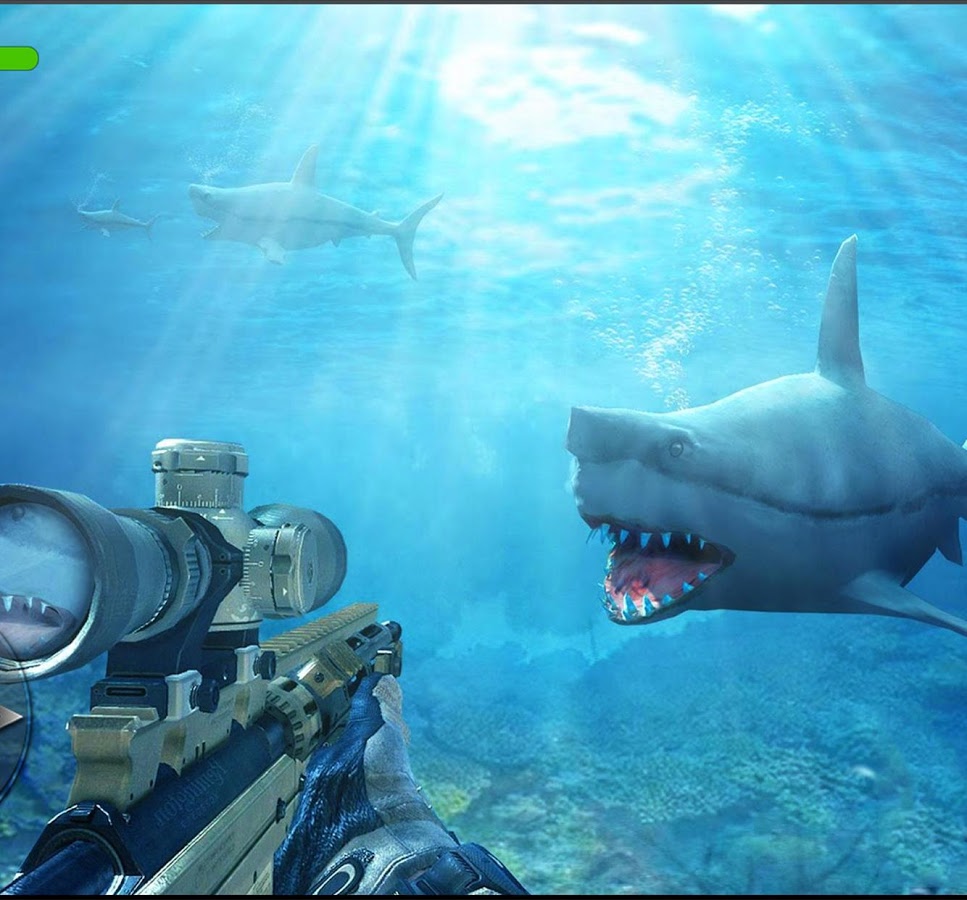 Underwater Whale Shark Sniper Hunter 3D 2018截图4