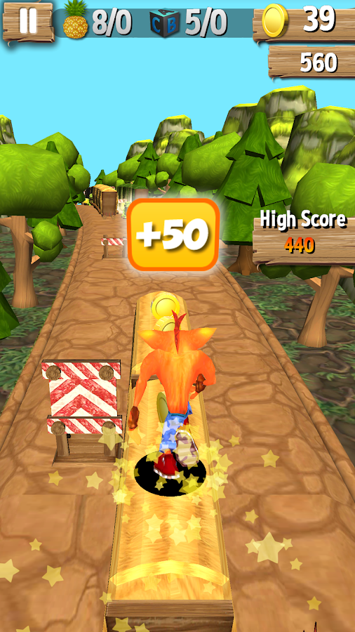 Temple Lost Crash Jungle Run Bandicot截图2