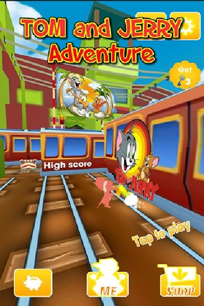 Dash Tom and Jerry™ - Subway Run Surfer 3D截图4