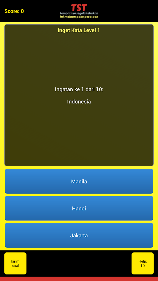 TST Tempatnya Segala Tebakan截图1