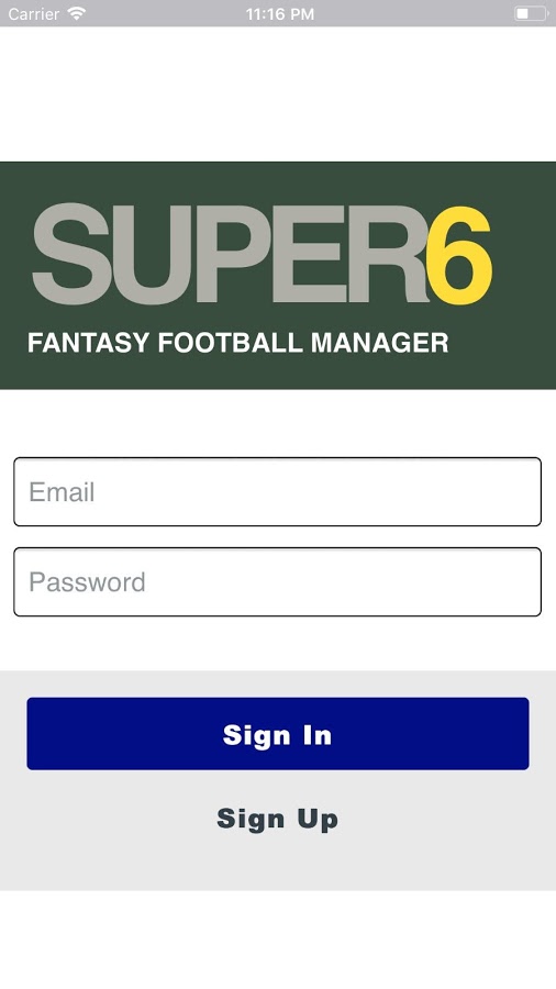 S6 Fantasy Football截图1