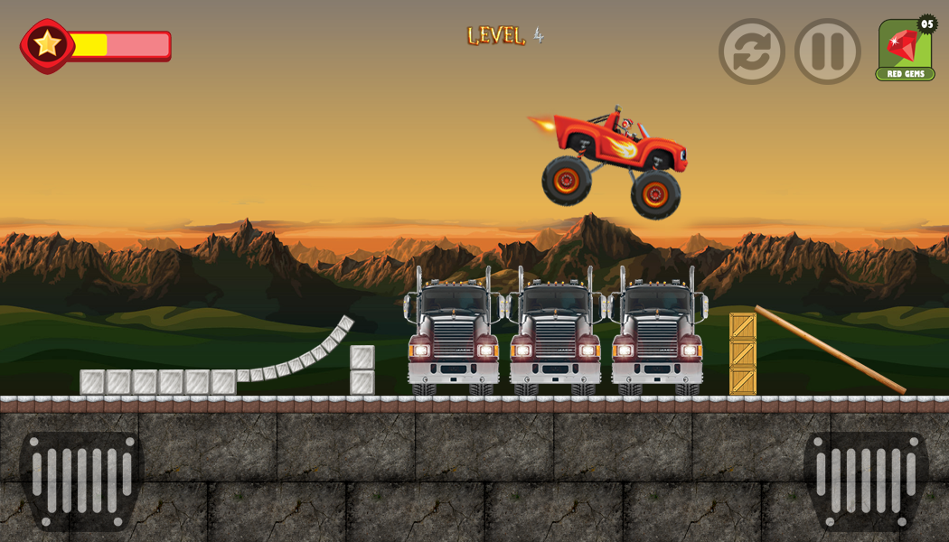 Blaze Monster Truck Machine Challenge截图2