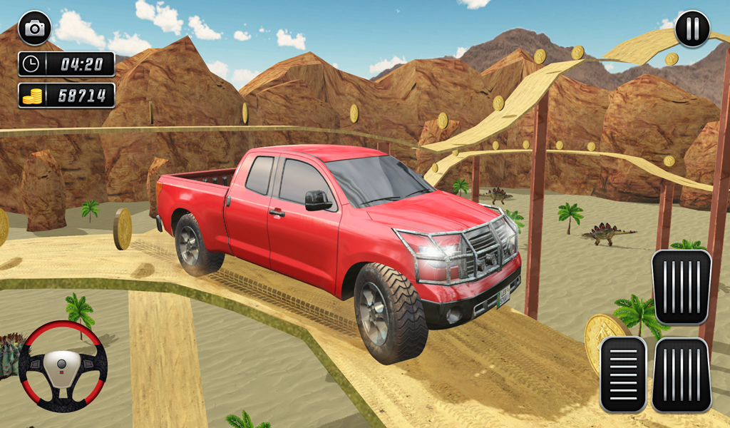 Mountain Climb Racing 3D截图1