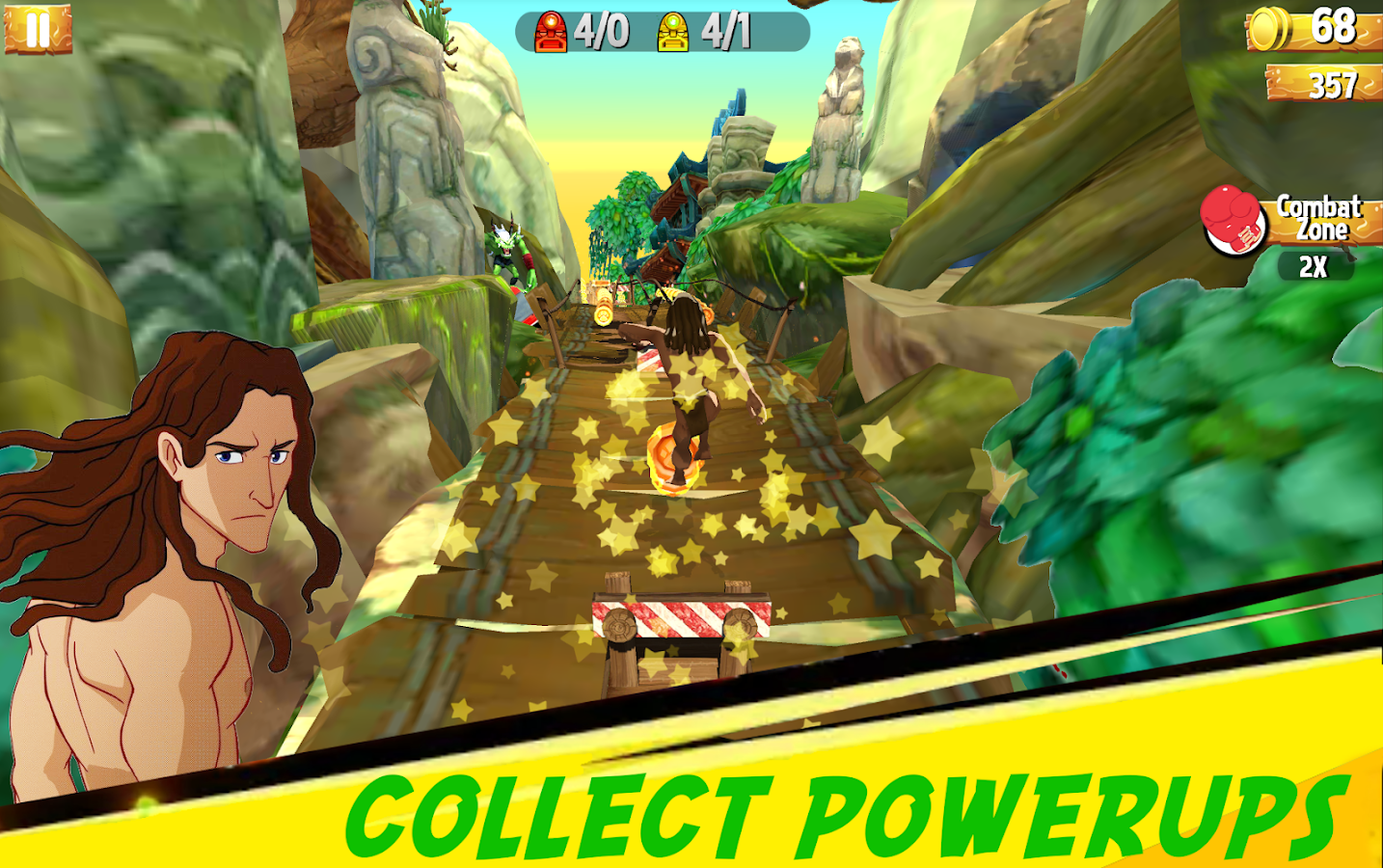 Tarzan Banana Runner Jungle Dash截图1