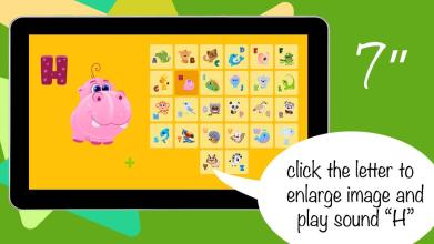 English ABC for kids with animals, no ads截图4