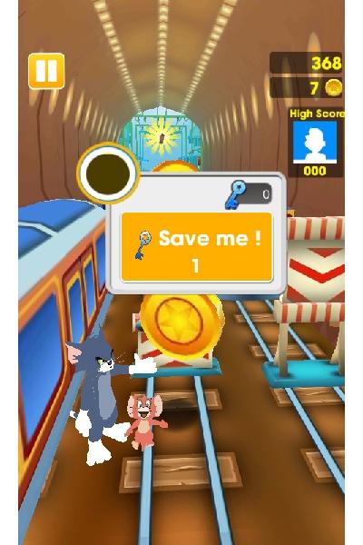 Dash Tom and Jerry™ - Subway Run Surfer 3D截图2