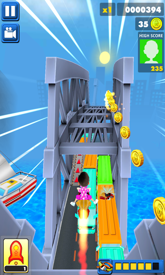 Subway Street : Surf Rush 2截图2