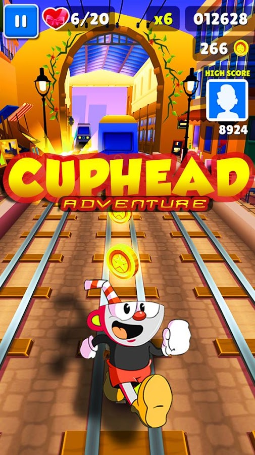 CUP-HEAD Subway Run截图3