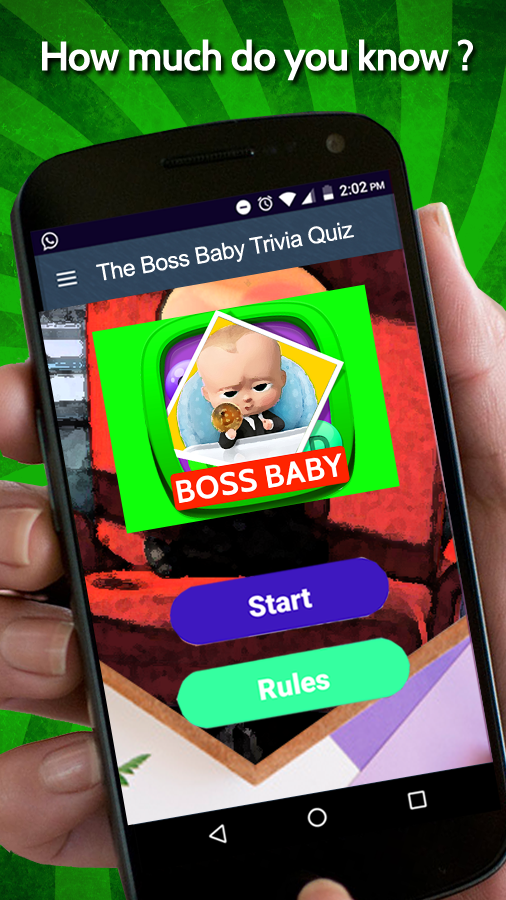 The Boss Baby Back in Business Trivia Quiz截图5