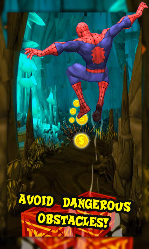 Subway Spider Jungle Adventure截图3