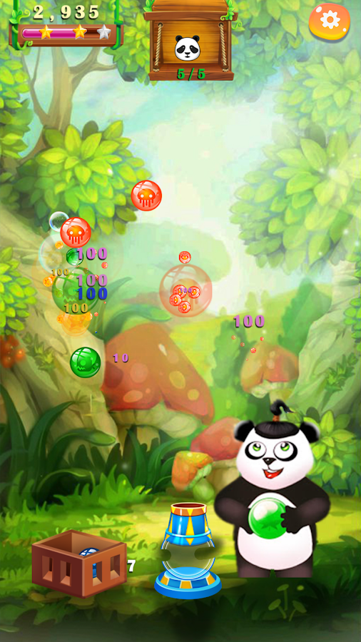 little Panda Pop Bubble Shooter截图1