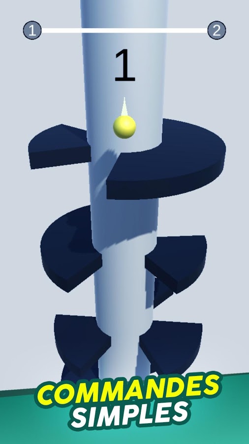 helix Ball Jump : Ball helix Jump截图2