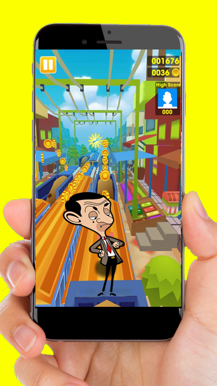 Mr 3D Bean - Subway Run截图4