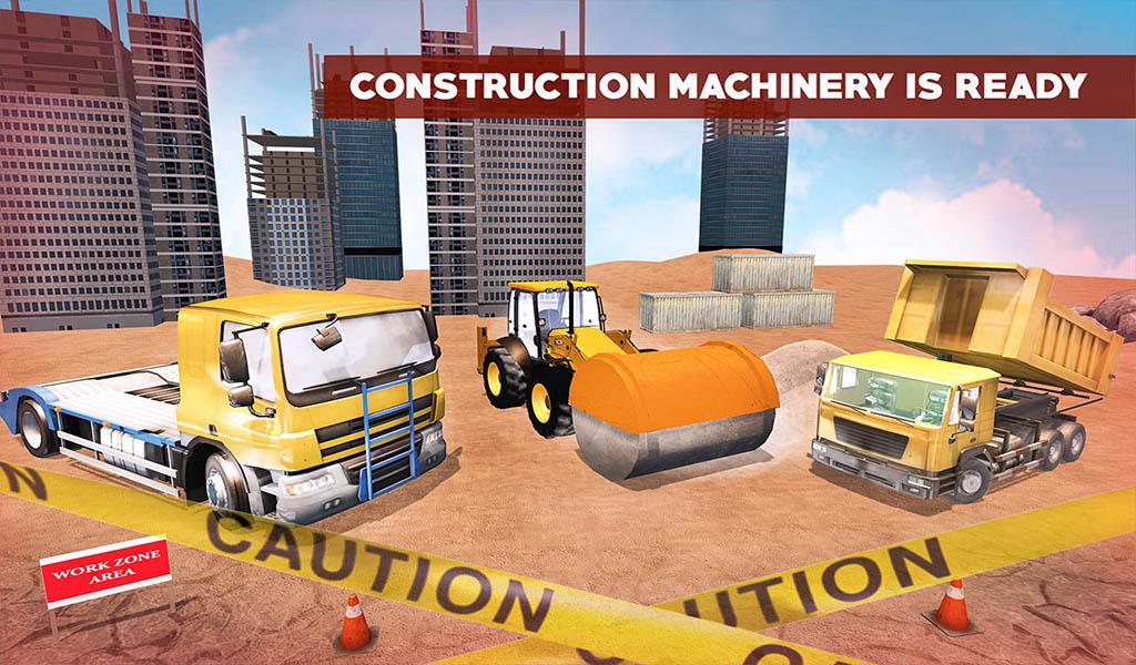 Road City Builder: Road Construction Game Sim 2018截图1