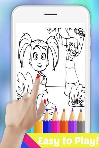 Katte & Mimm-Mim coloringbook截图3