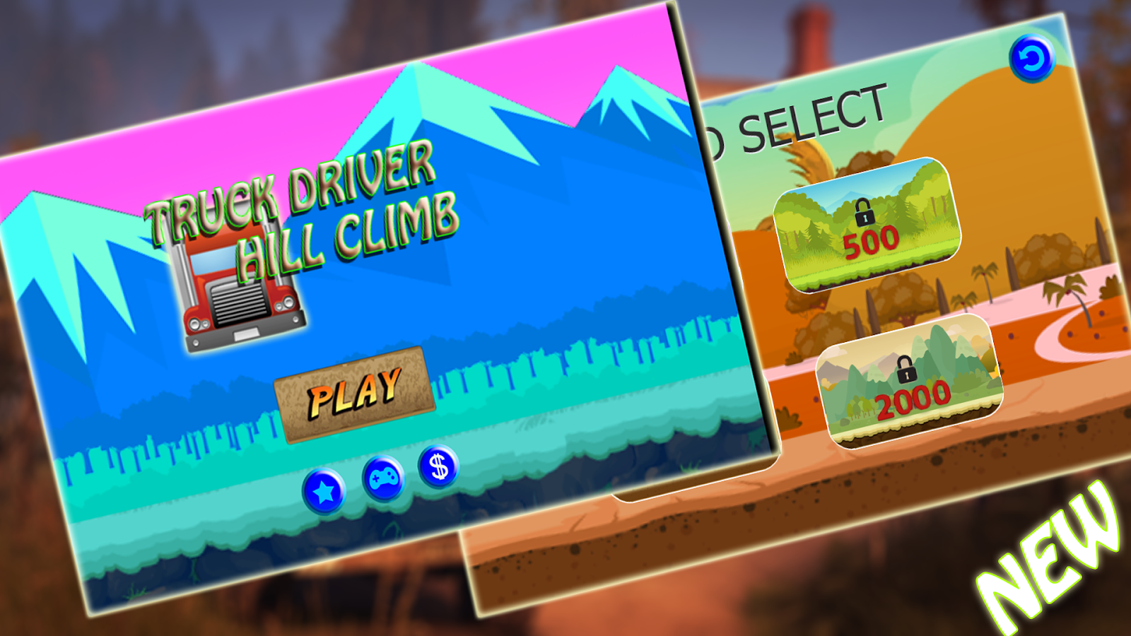 Truck Driver Hill Climb截图4