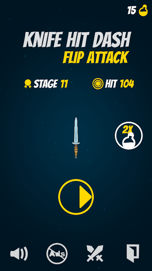 Knife Hit Planet Dash : Flip attack截图5