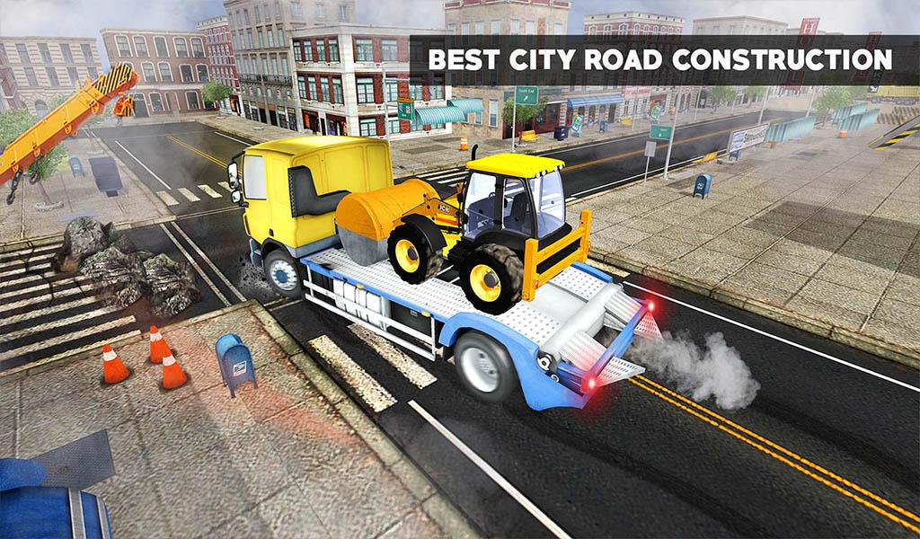 Road City Builder: Road Construction Game Sim 2018截图3